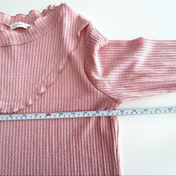 Reborn J // long sleeve pink top // Size Large // NEW! - Picture 5 of 7
